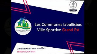Label communes sportives Grand Est 2018-2022