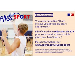 PASS'SPORT : mode d'emploi pour les clubs