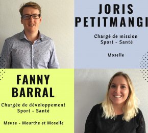 Deux nouvelles recrues Sport-Santé au CROS