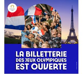 Ouverture de la billetterie Paris 2024