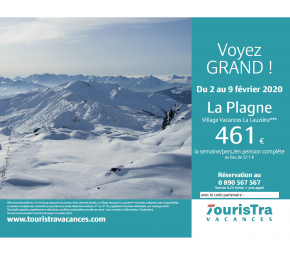 Partenariat avec Touristra Vacances !