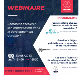 Webinaire Développement Durable