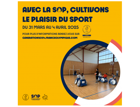 Le CROS Grand Est participe à la Semaine Olympique et Paralympique !