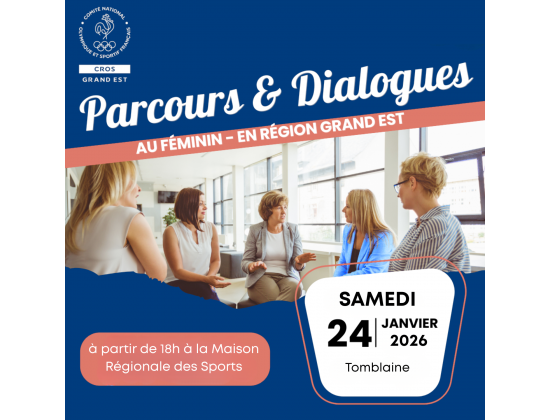 Parcours & dialogues au féminin : rendez-vous le 24 janvier