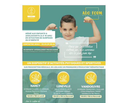 Programme ADO FORM