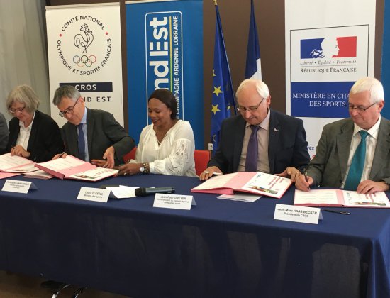 Signature du plan régional 2018-2022 :  Activités Physiques et Sportives à des fins de santé