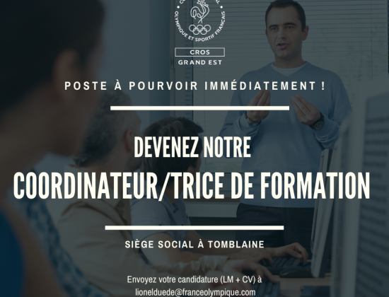 Une opportunité à saisir !