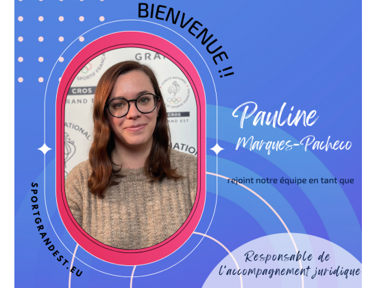 Bienvenue Pauline !