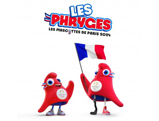 1ères ambassadrices des JOP : les Mascottes de Paris 2024