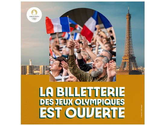 Ouverture de la billetterie Paris 2024