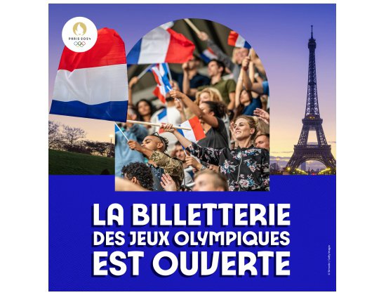 Ouverture de la billetterie Paris 2024