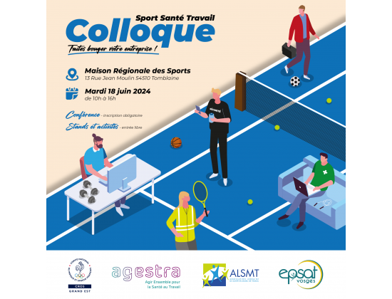 Colloque Sport, Santé, Travail - Faites bouger votre entreprise !