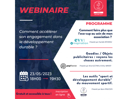 Webinaire Développement Durable